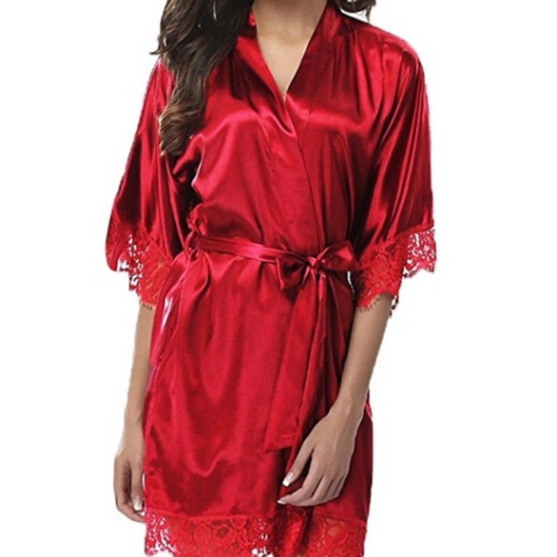 Robe de nuit satin-Velonjara-Secret
